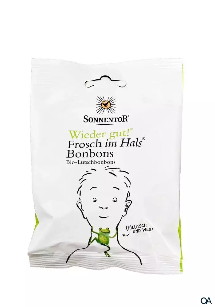 Sonnentor Wieder gut!® Frosch im Hals® Bonbons