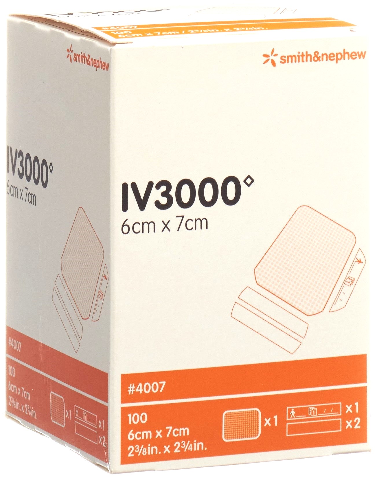 Kanülenfixierung IV3000 Folie
