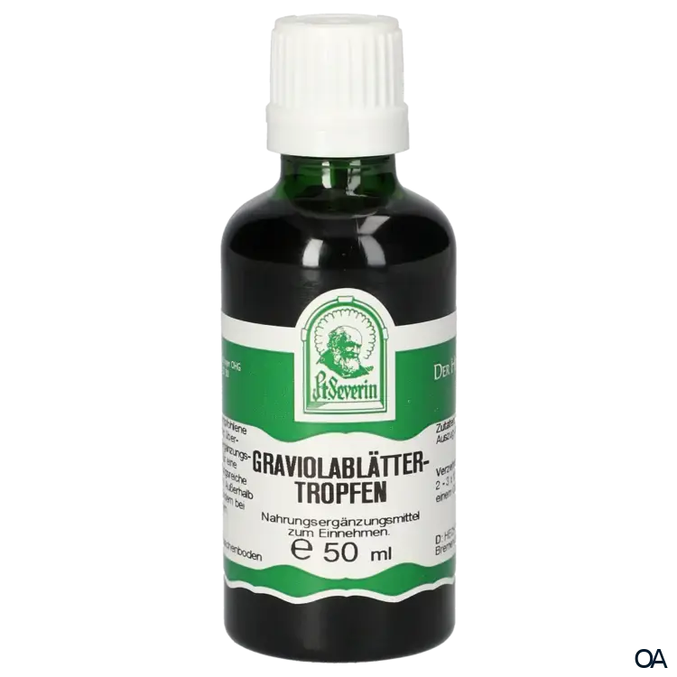 Pater Severin Graviolablätter Tropfen