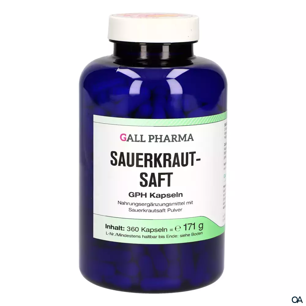 Gall Pharma Sauerkrautsaft Kapseln