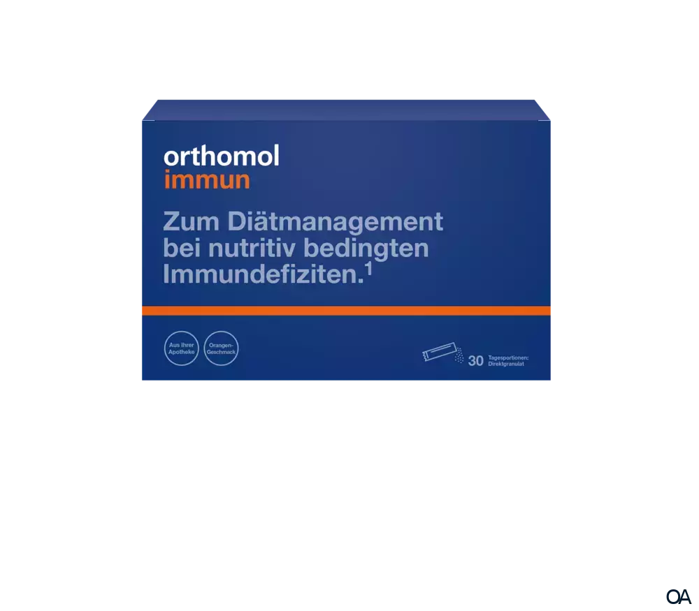 Orthomol Immun Direktgranulat Orange
