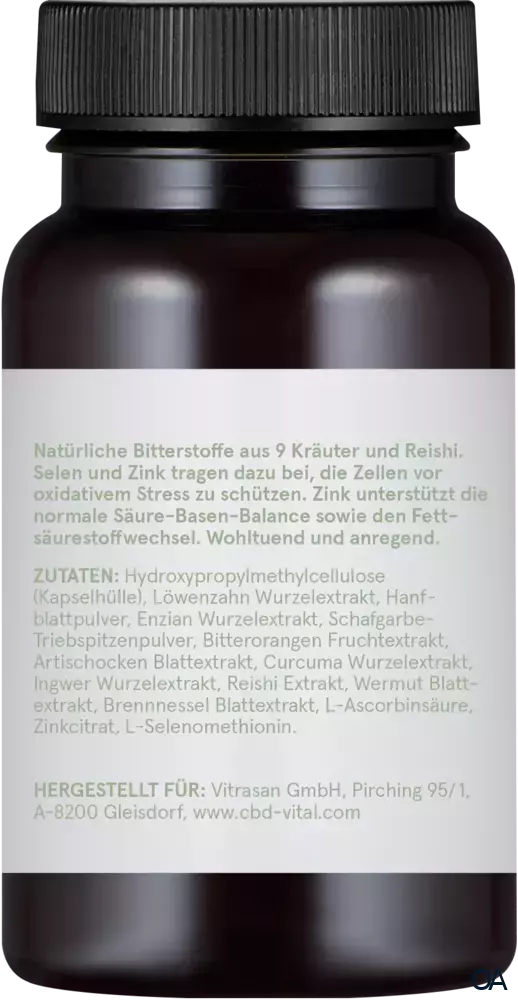 CBD VITAL Hanf Bitterkraft Kapseln CBD VITAL Hanf Bitterkraft Kapseln