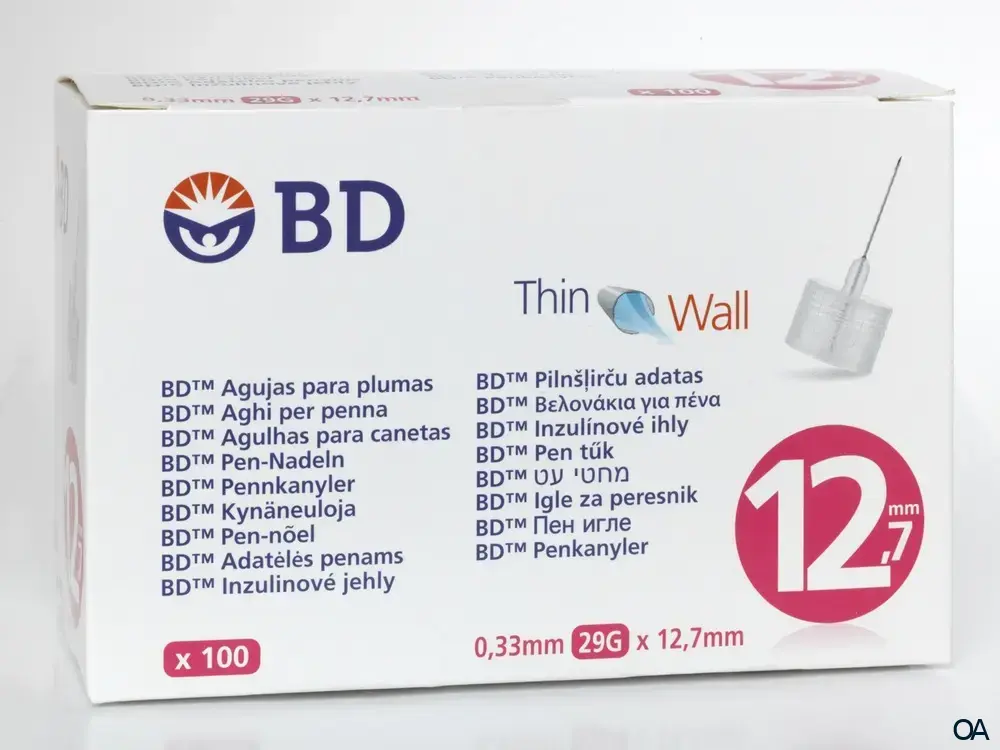 BD Micro-Fine Ultra™ Pen-Nadeln, 29 G, 0,33 x 12,7 mm