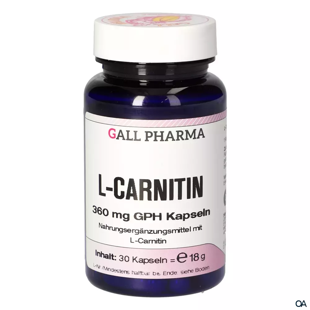 Gall Pharma L-Carnitin 360 mg Kapseln