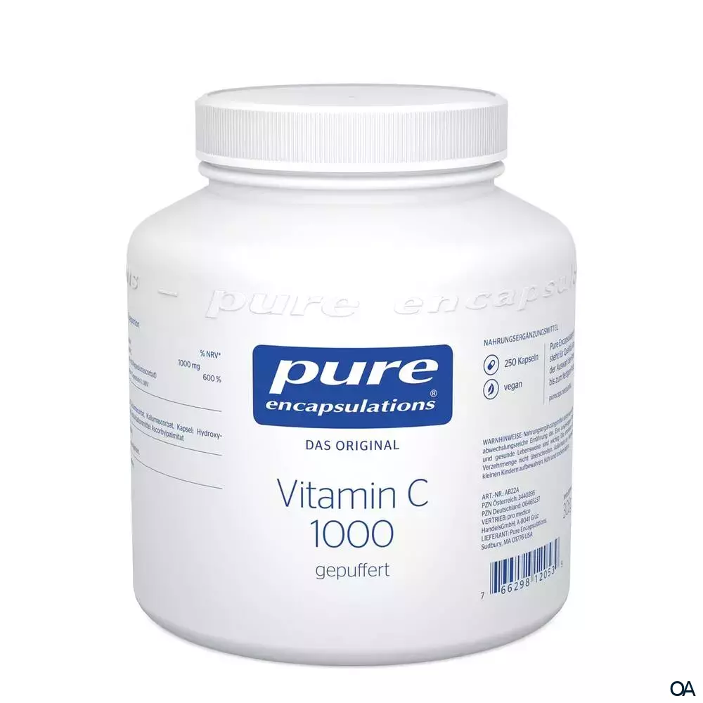 pure encapsulations® Vitamin C 1000 gepuffert Kapseln