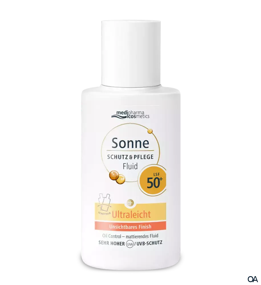 medipharma cosmetics Sonne Schutz & Pflege Fluid LSF 50+ medipharma cosmetics Sonne Schutz & Pflege Fluid LSF 50+
