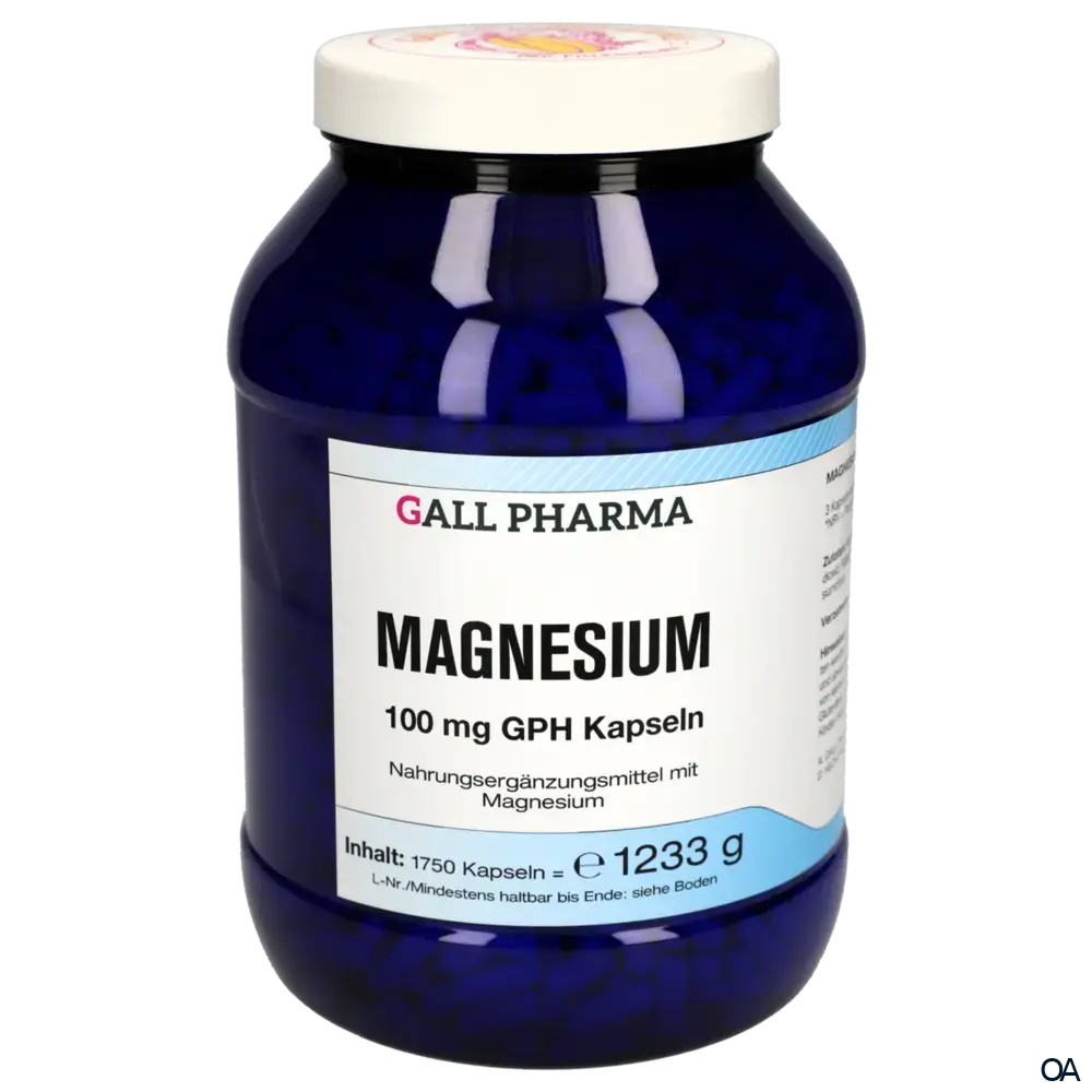 Gall Pharma Magnesium 100 mg Kapseln