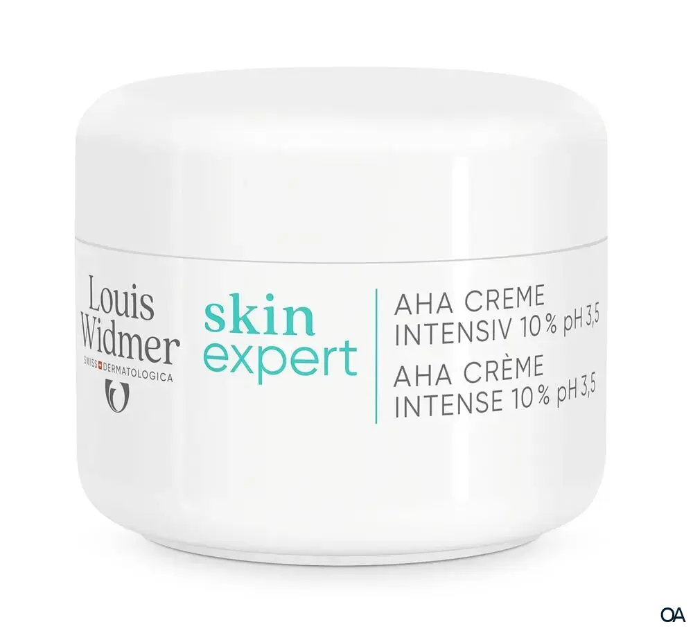 Louis Widmer skinexpert AHA Creme Intensiv 10 % pH 3,5 - ohne Parfum