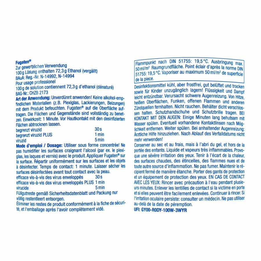 Lysoform Fugatenspray Flächendesinfektion