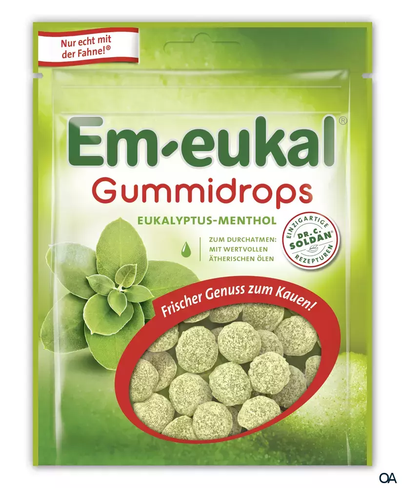 Em-eukal Gummidrops Eukalyptus-Menthol