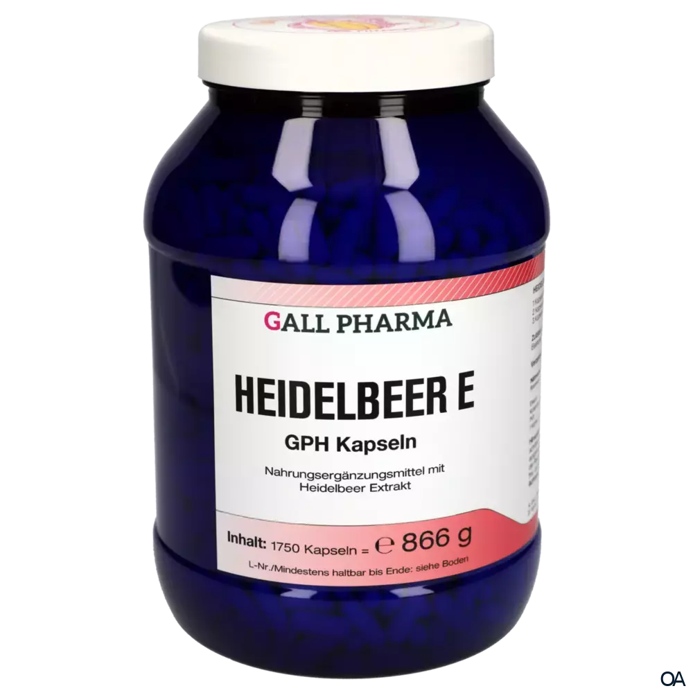 Gall Pharma Heidelbeer Extrakt Kapseln