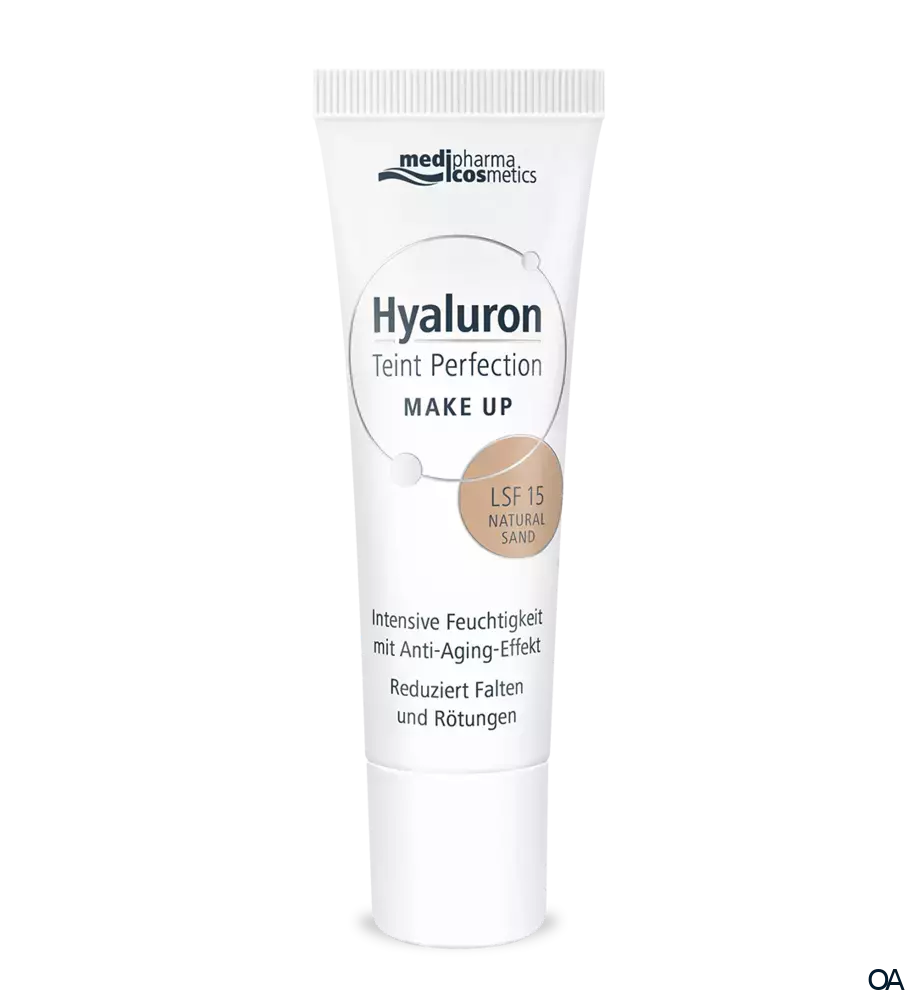 medipharma cosmetics Hyaluron Teint Perfection Make Up LSF 15 Natural Sand