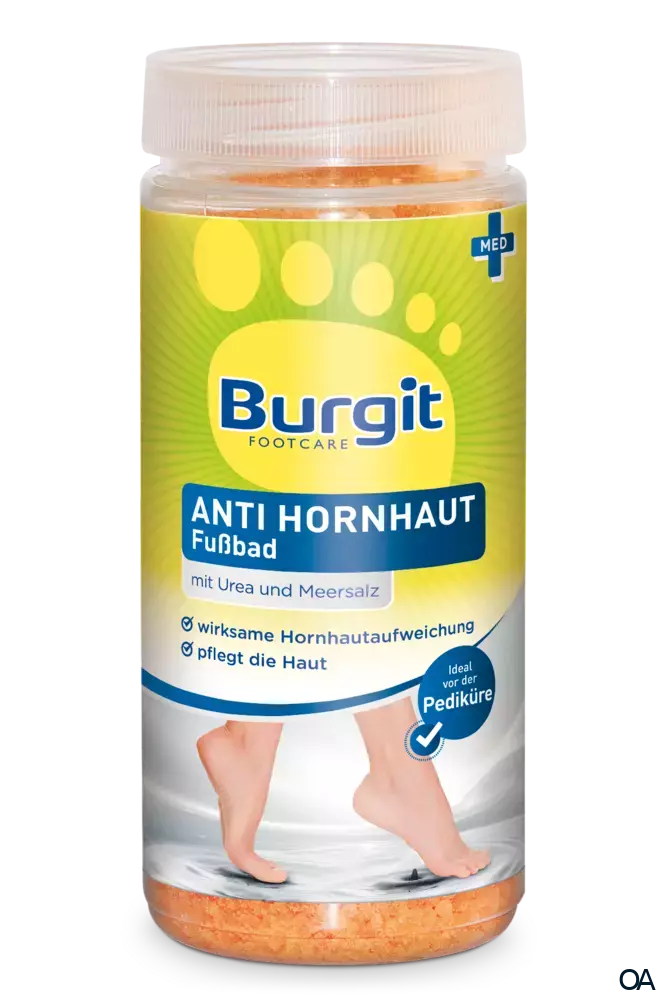 Burgit Footcare Anti Hornhaut Fußbad