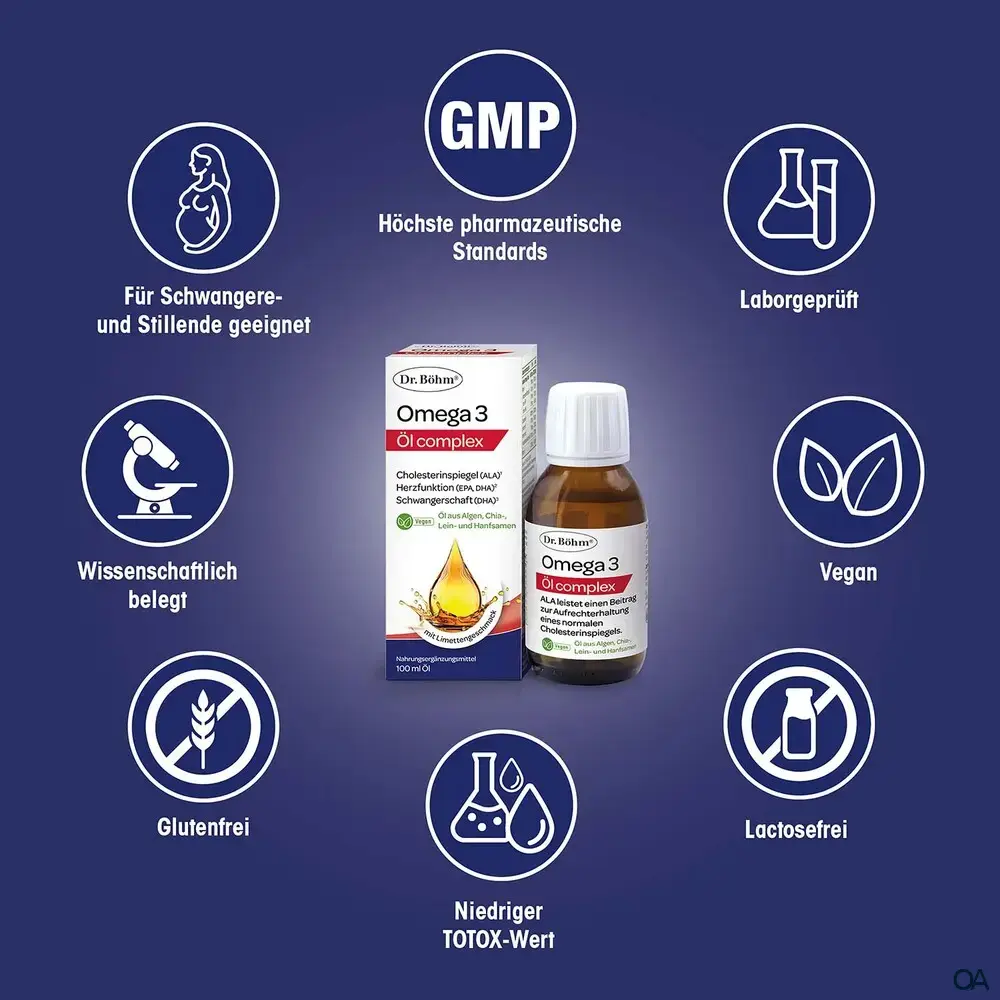 Dr. Böhm® Omega 3 Öl complex