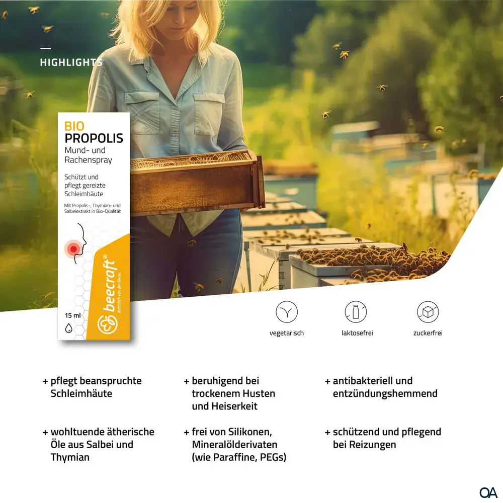 beecraft® Propolis Mund- und Rachenspray