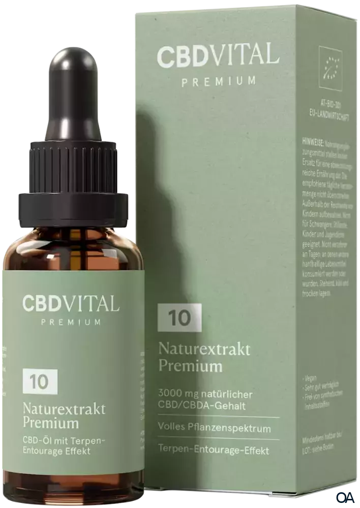 CBD VITAL Naturextrakt Premium Öl 10%
