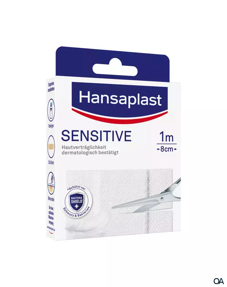 Hansaplast Sensitive Pflaster 8cm x 1m
