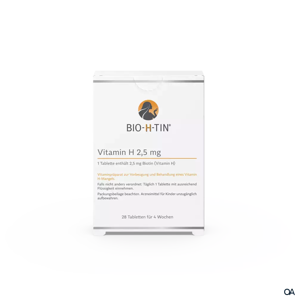 BIO-H-TIN® Vitamin H 2,5 mg Tabletten