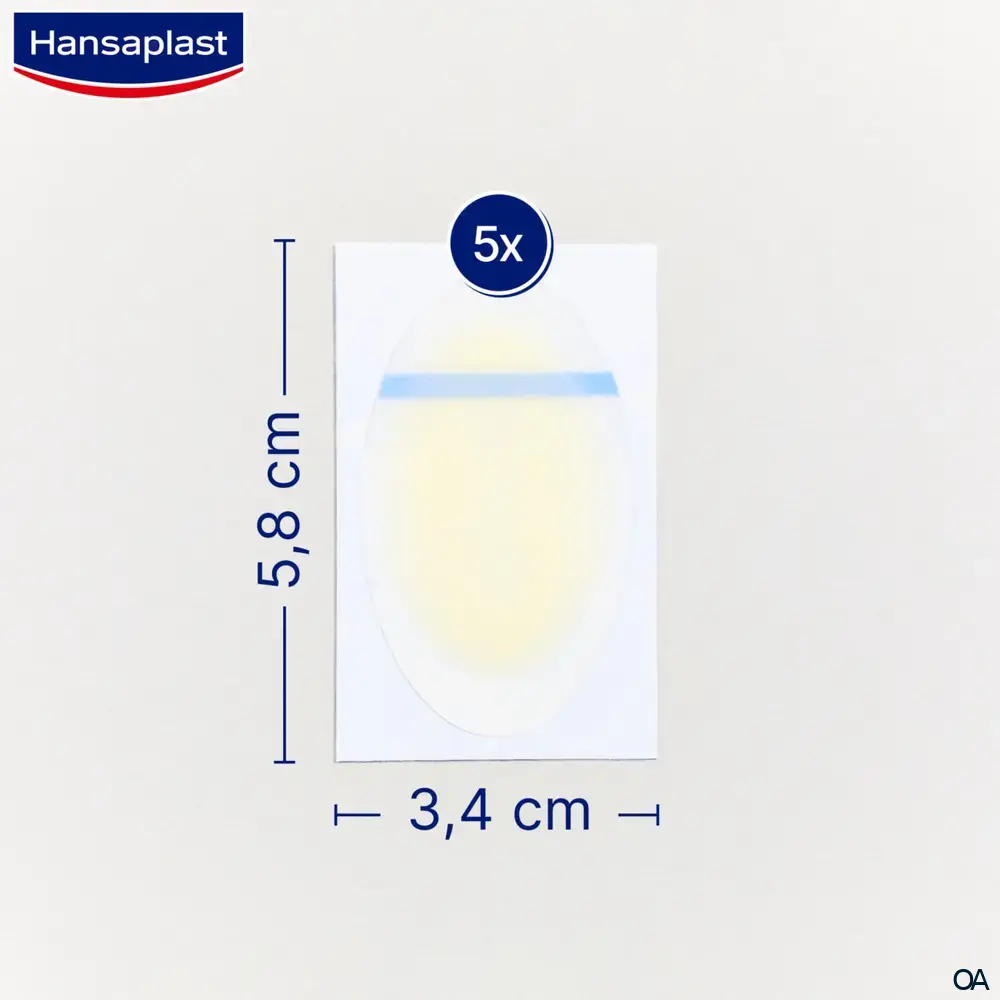 Hansaplast Blasen-Pflaster groß - Ferse