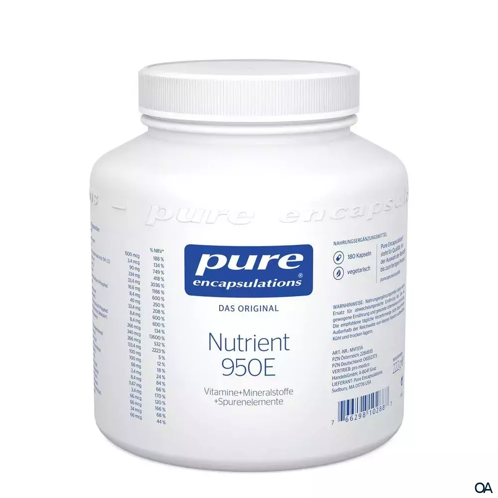 pure encapsulations® Nutrient 950E