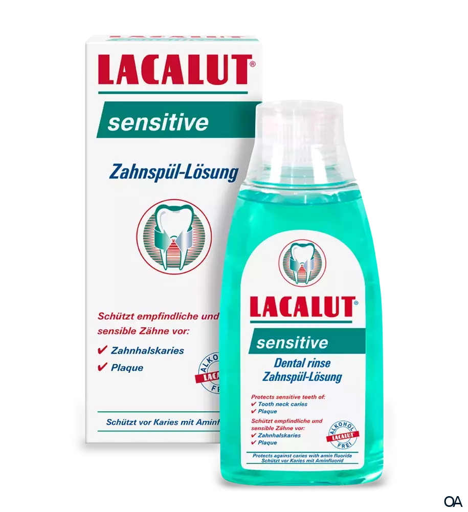 LACALUT® sensitive Mundspül-Lösung