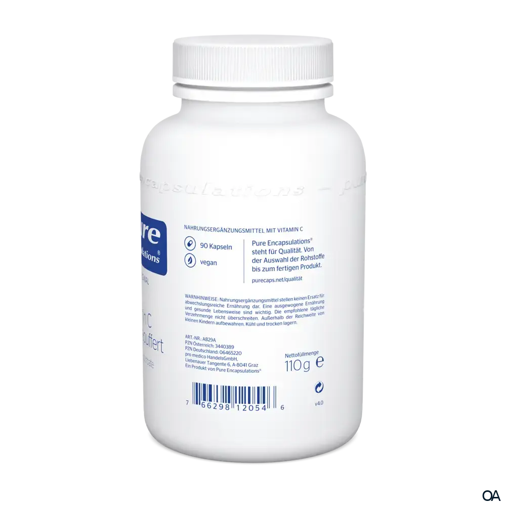 pure encapsulations® Vitamin C 1000 gepuffert Kapseln