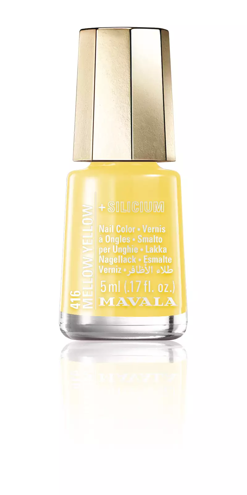 Mavala MELLOW YELLOW 416 veganer Nagellack + Silicium