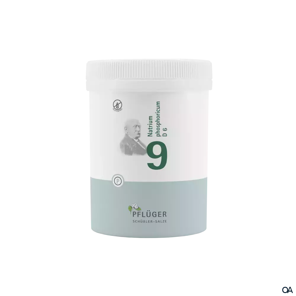 BIOCHEMIE PFLÜGER® Nr. 9 Natrium phosphoricum D 6 Tabletten