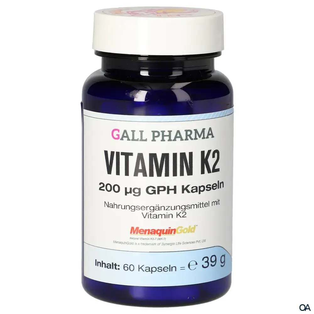 Gall Pharma Vitamin K2 200 mcg Kapseln
