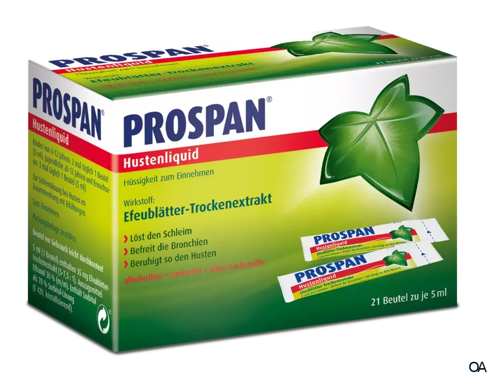 Prospan® Husten Liquid Beutel 5 ml – Flüssigkeit zum Einnehmen