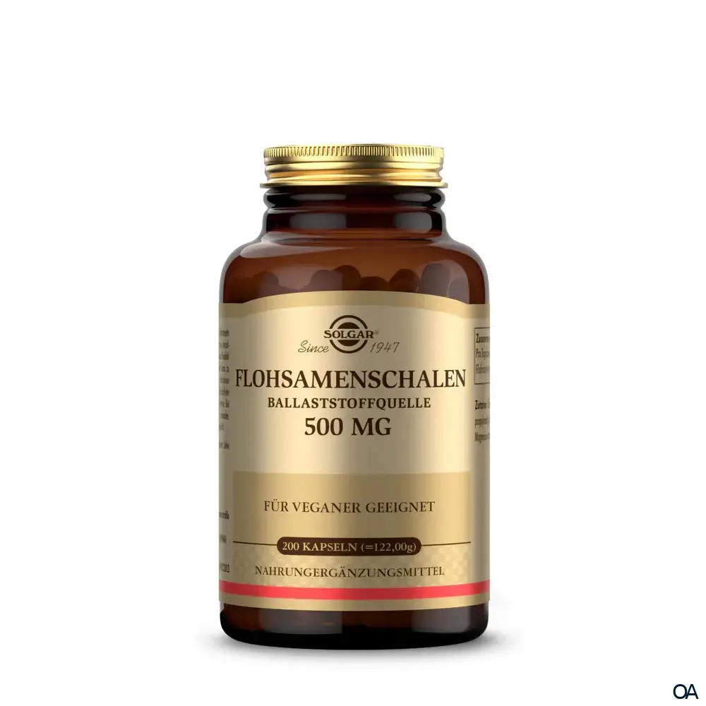 Solgar® Flohsamenschalen 500 mg Kapseln