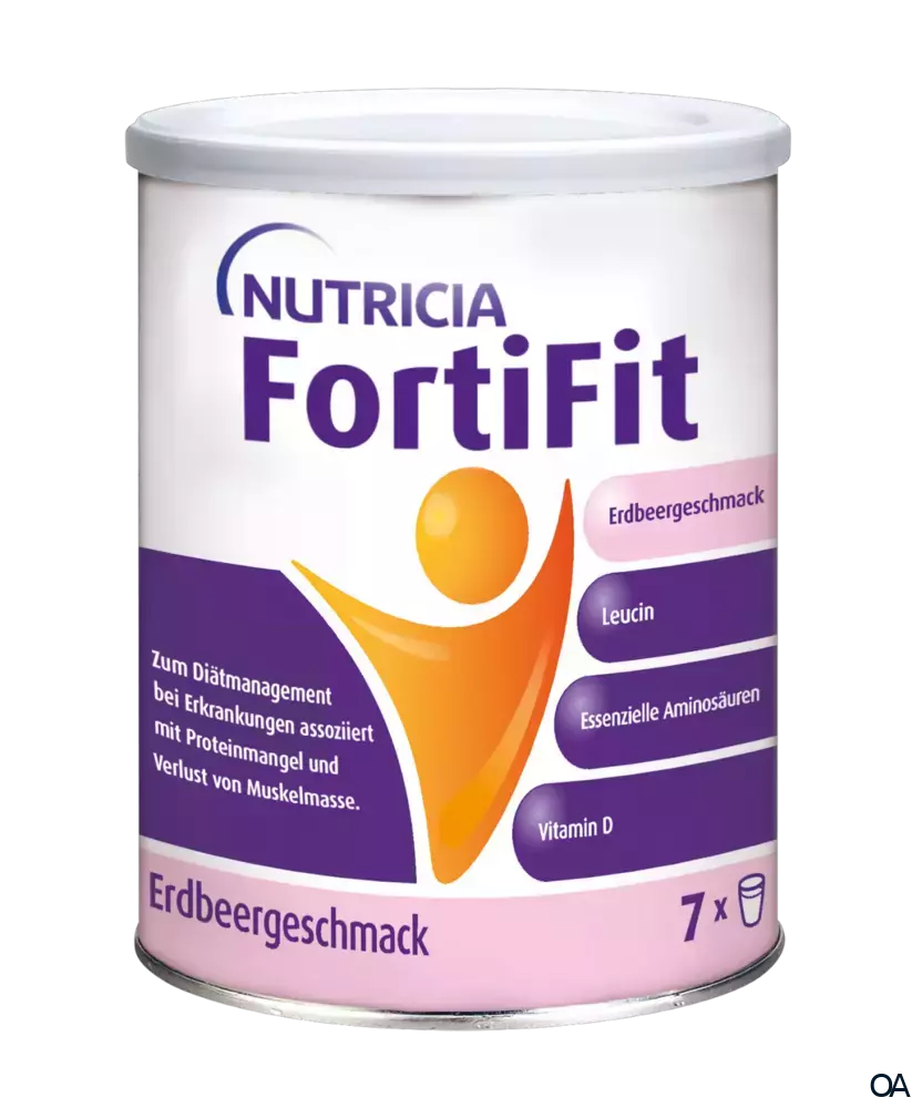 Nutricia FortiFit Pulver Erdbeere 280 g