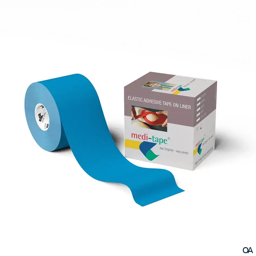 medi-tape Blau 5 m x 5 cm