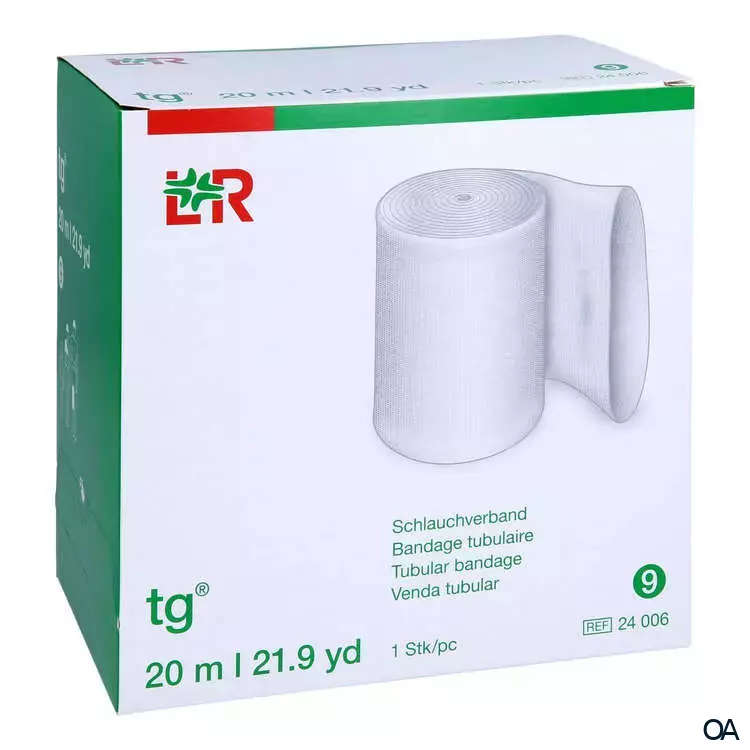 tg® Schlauchverband für Oberschenkel (groß), Gr. 9 (∅ 8,5 cm) Rolle, 1 Stück