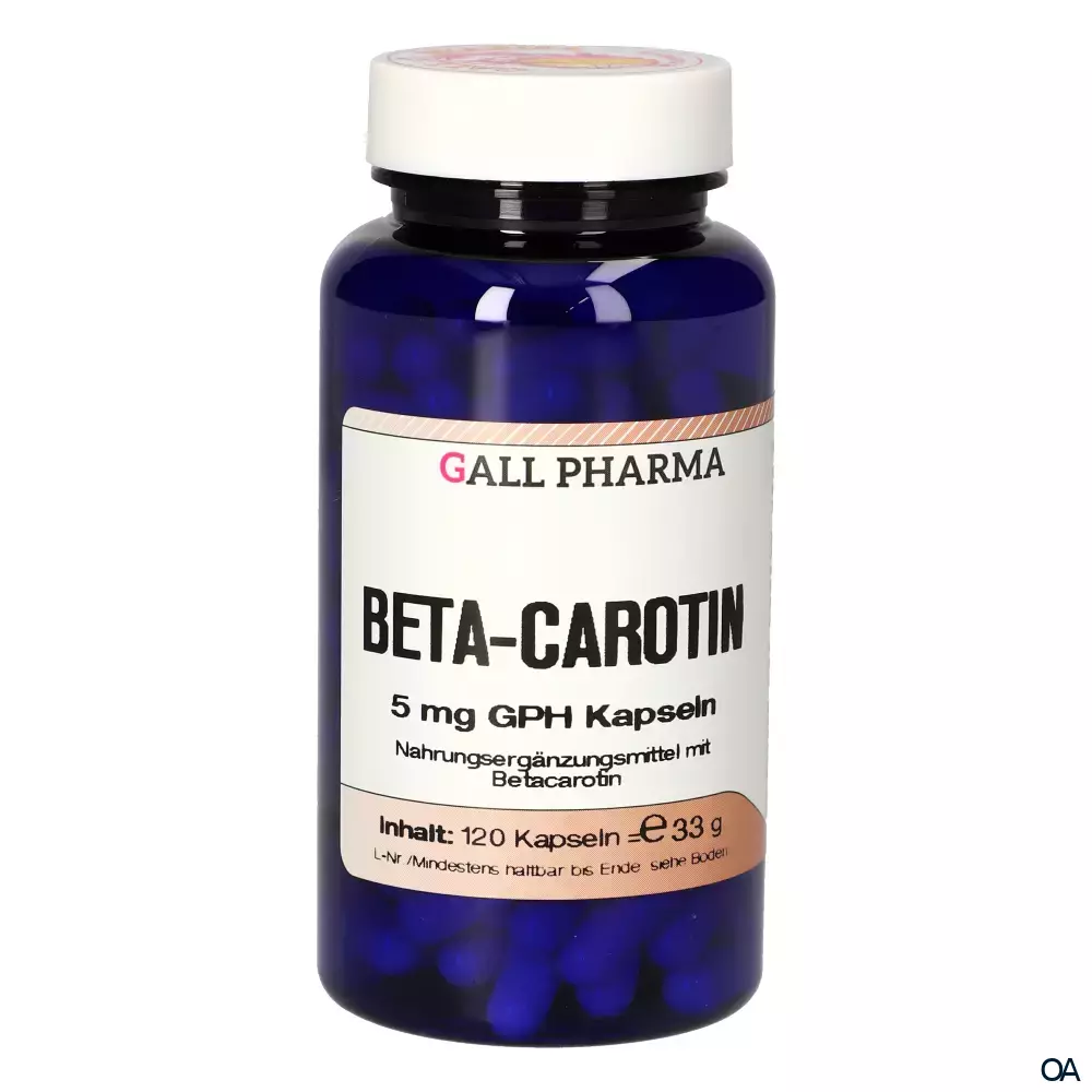 Gall Pharma Beta-Carotin 5 mg Kapseln
