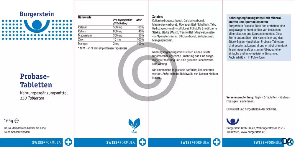 Burgerstein Probase-Tabletten