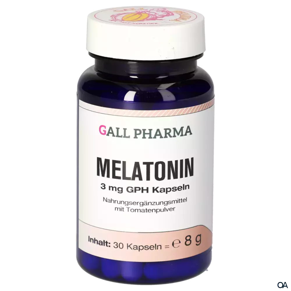 Gall Pharma Melatonin 3 mg Kapseln