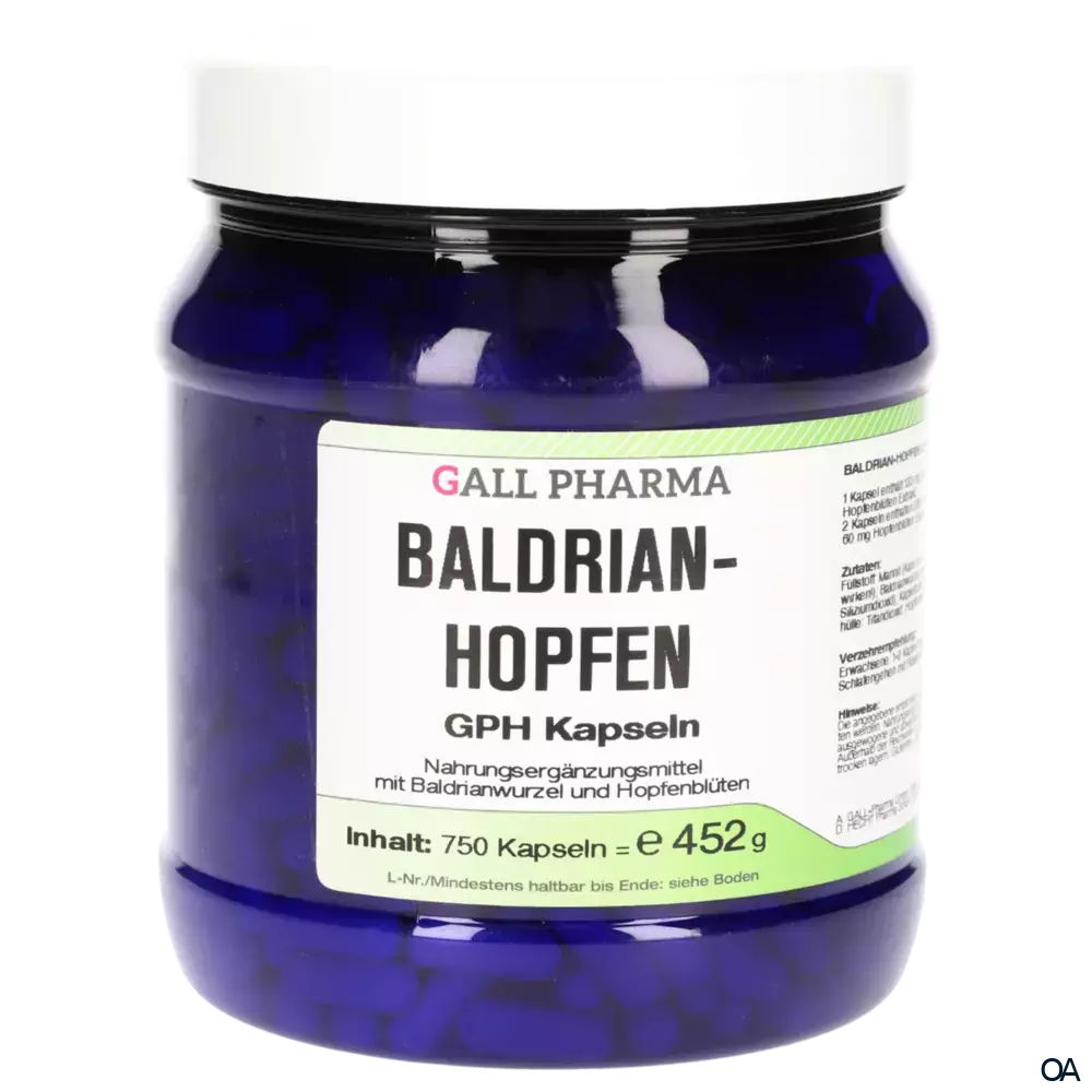 Gall Pharma Baldrian-Hopfen Kapseln