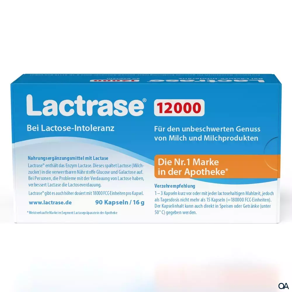 Lactrase® 12000 FCC Kapseln