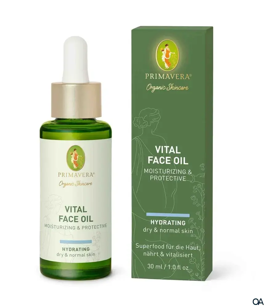 Primavera Hydrating Vital Face Oil - Moisturizing & Protective