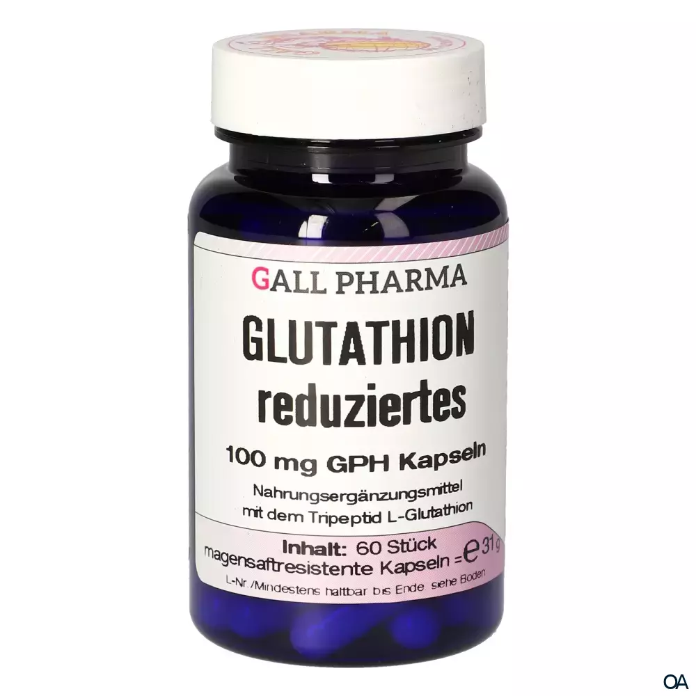 Gall Pharma reduziertes Glutathion 100 mg Kapseln