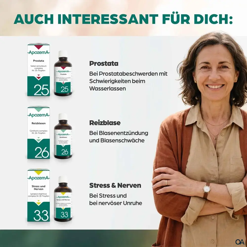 Apozema® Blasen- und Nieren Belladonna complex Nr. 9 Tropfen zum Einnehmen
