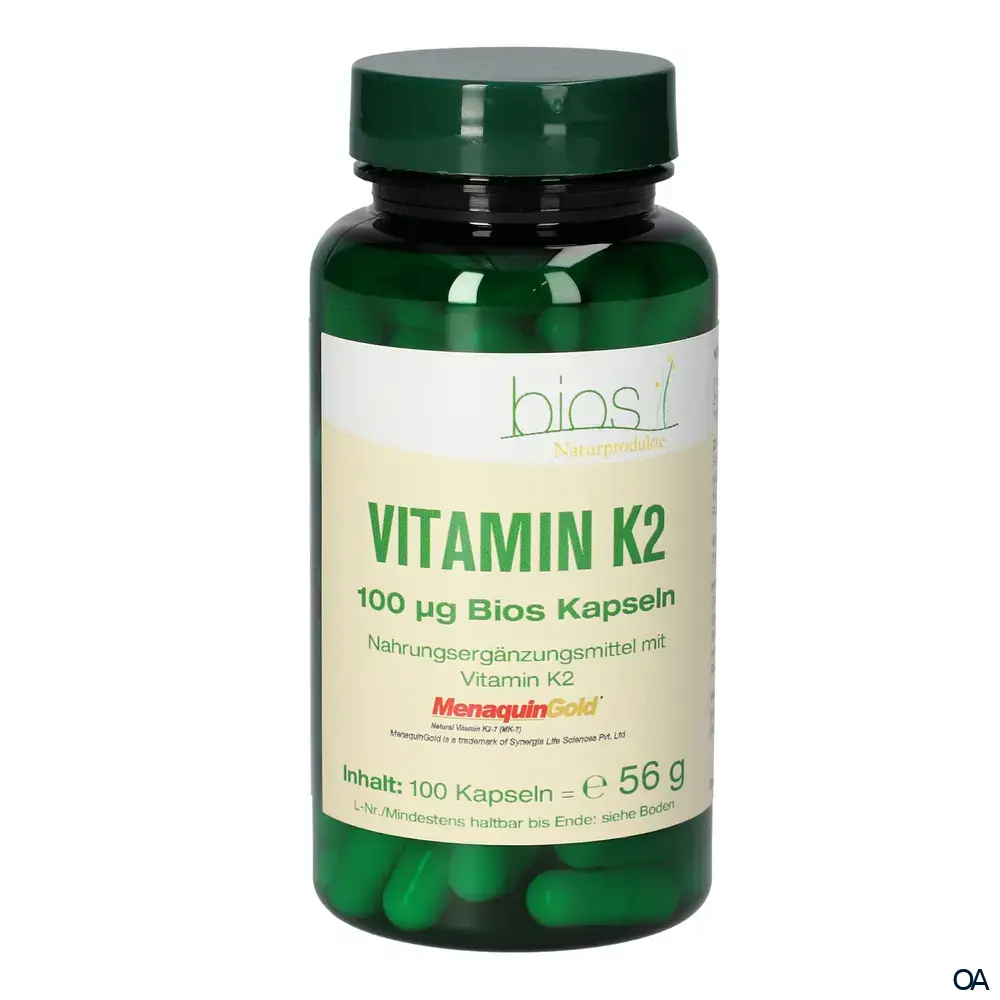 Bios Vitamin K2 100 mcg Kapseln