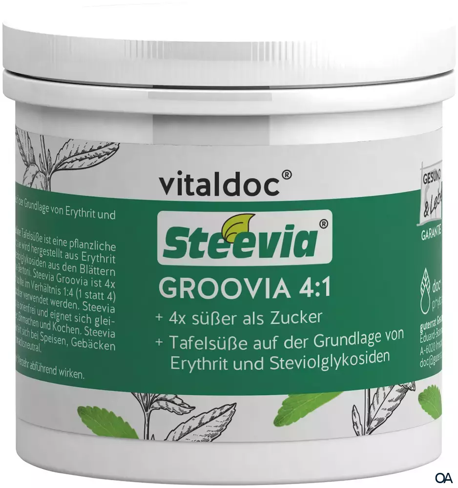 vitaldoc® Steevia® GROOVIA 4:1 Pulver