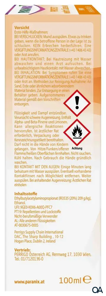 Paranix Kopflaus Repellent Spray