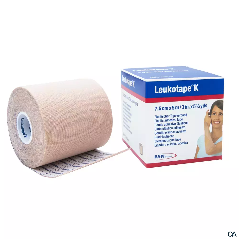 Leukotape® K Hautfarben 7,5cm x 5m