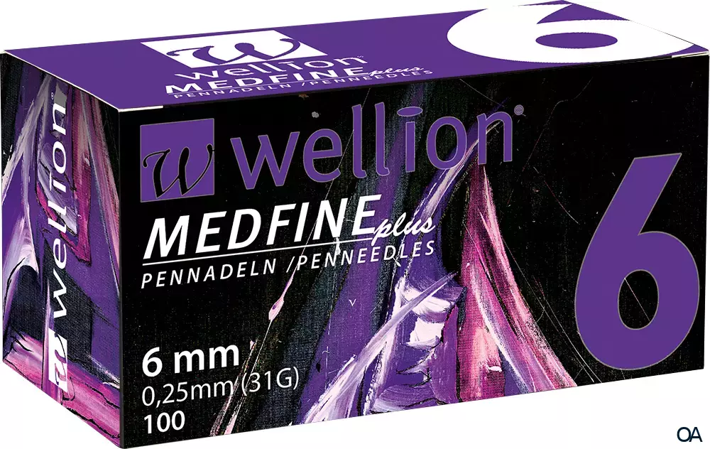 Wellion® MEDFINE Plus Pennadeln 6 mm Wellion® MEDFINE Plus Pennadeln 6 mm