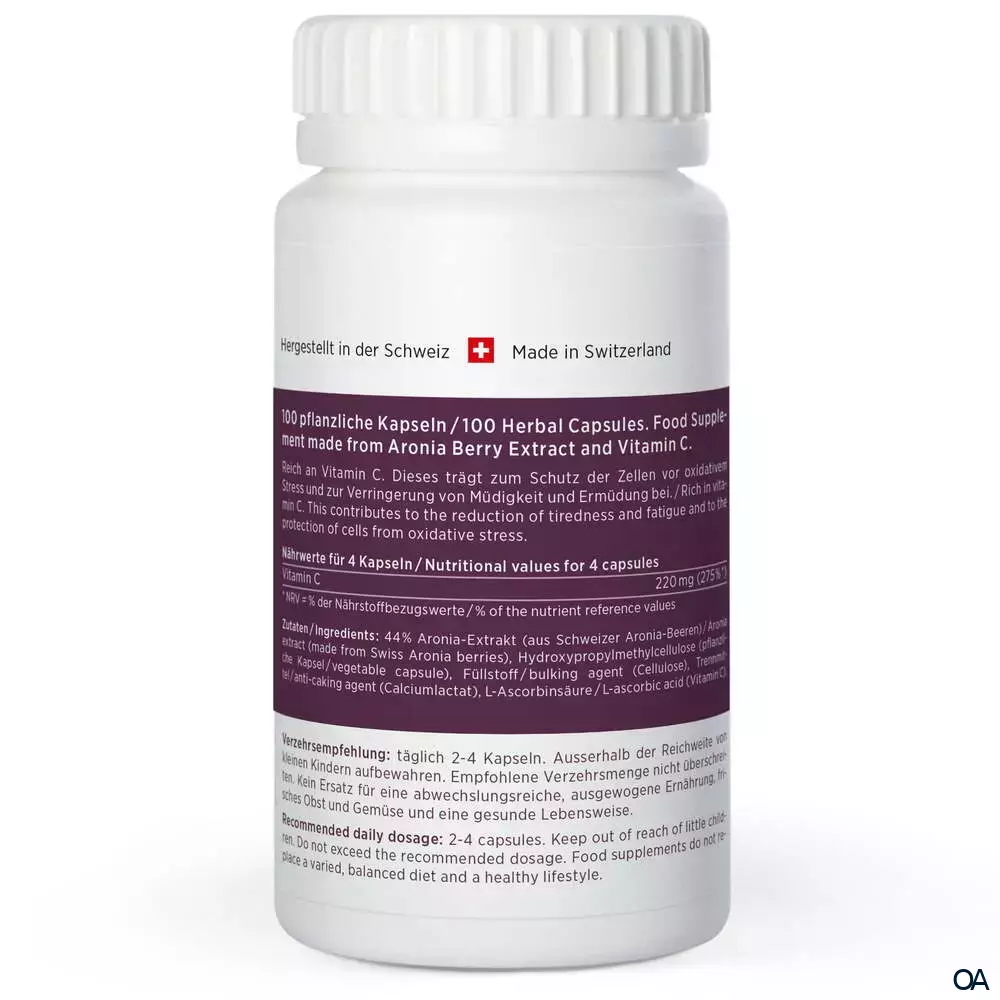 Kingnature Aronia Vida Kapseln