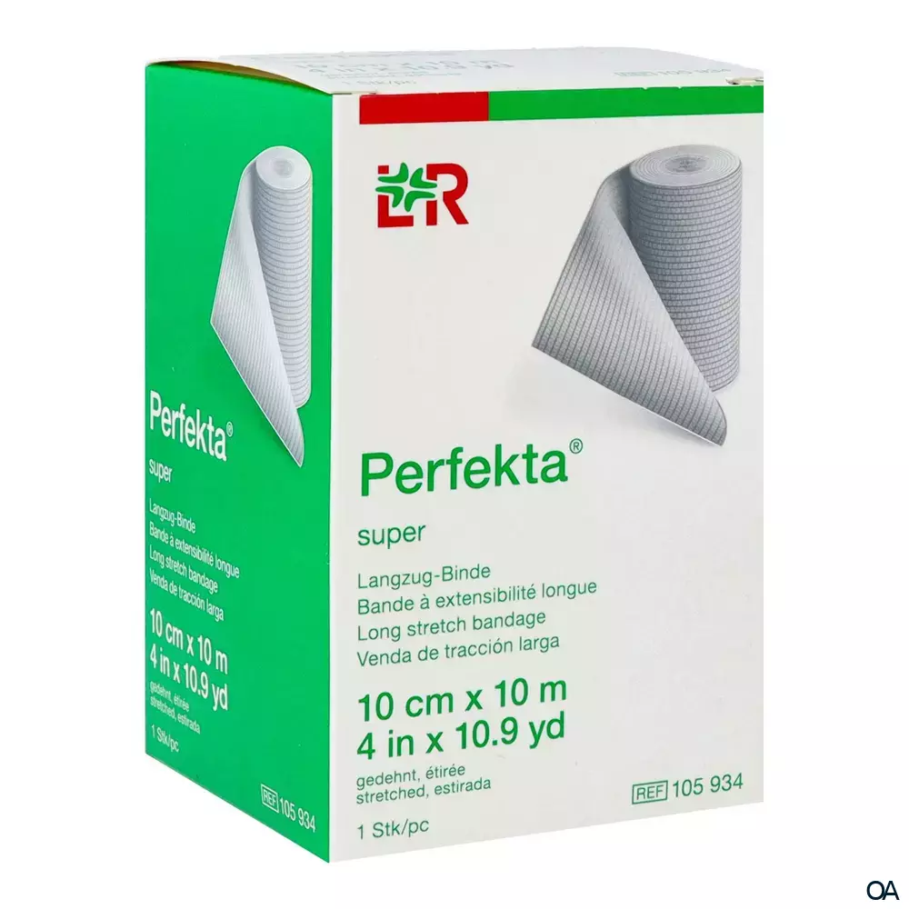 Perfekta® Super Langzugbinde 10 cm x 10 m