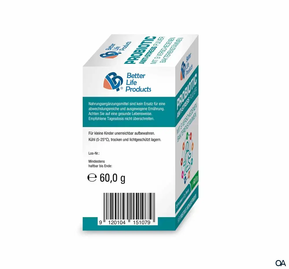 Better Life Products® Probiotic Anti-Stress Pulver